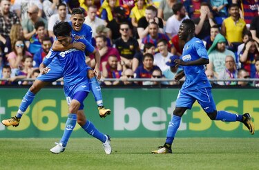 Paulinho salva al Barcelona en Getafe