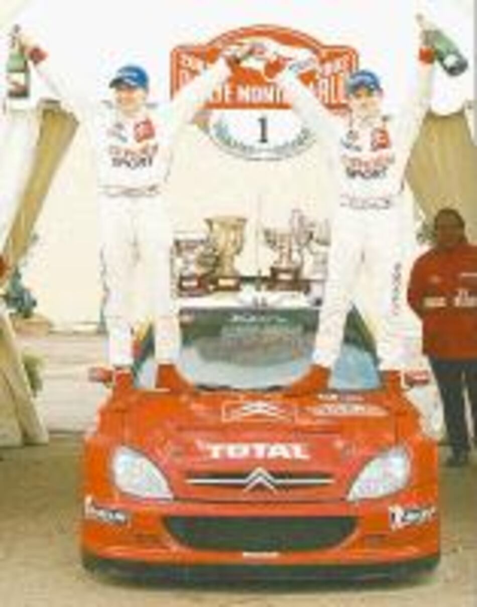 Sebastien Loeb terminó primero en Montecarlo