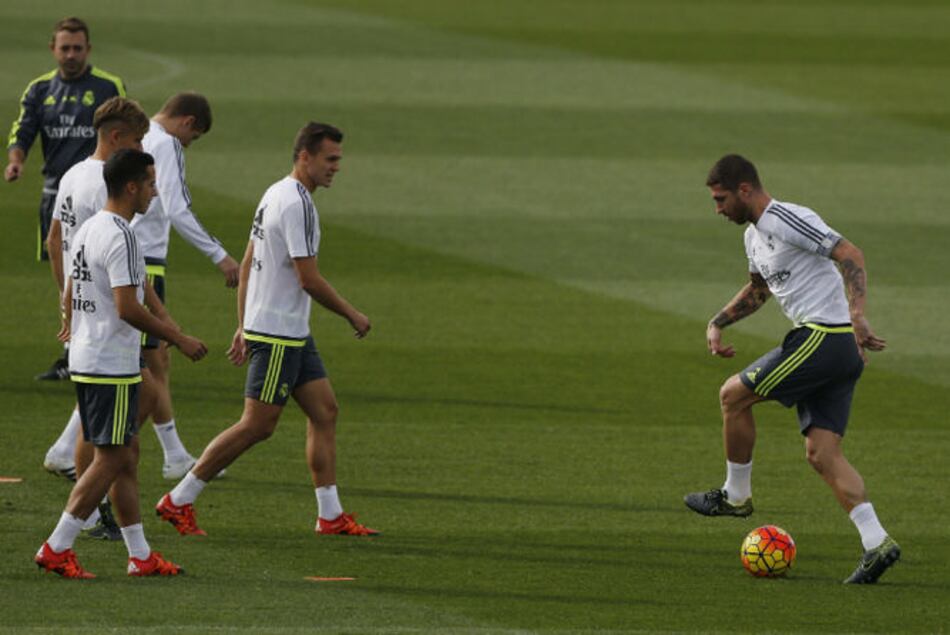 Ramos, Modric y Kovacic completan la última sesión con normalidad