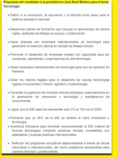 Jóse Raúl Mulino y la ciencia: ¿hacia dónde dirigirá la inversión?