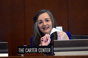 El Centro Carter muestra supuestas actas electorales que dan la victoria a Edmundo González Urrutia