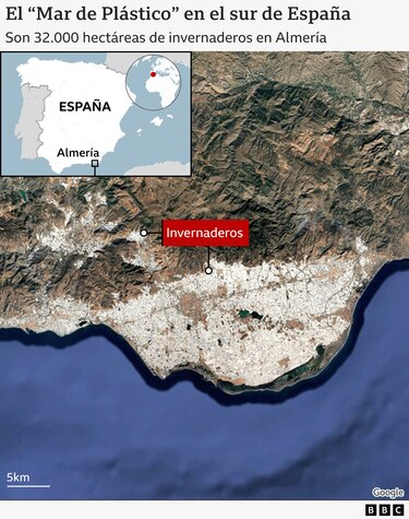 El controvertido ‘Mar de Plástico’ que convirtió la región más árida de España en la huerta de Europa