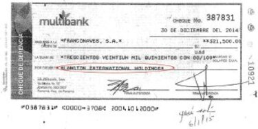 Sociedad ligada a corrupción surge en compra de aeronave