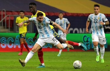 Argentina gana por penales a Colombia y va a la final de la Copa América con Brasil