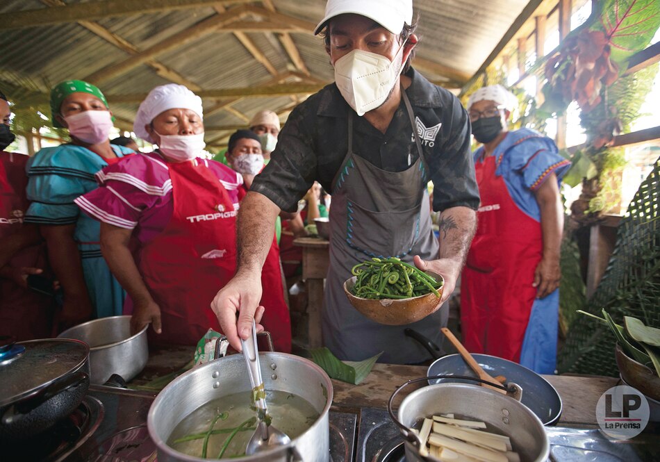 Río Caña y su gastronomía autóctona