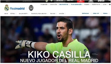 Real Madrid ficha al arquero Kiko Casilla