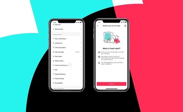 TikTok permite restablecer las recomendaciones ‘Para ti’ para mostrar contenido según las nuevas interacciones