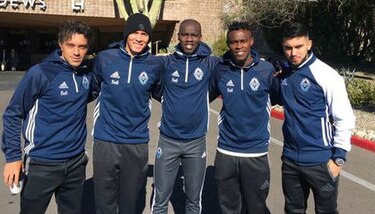 Blas Pérez se une a los entrenamientos del Vancouver