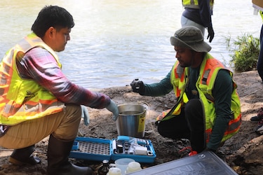 MiAmbiente intensifica operativos en cuenca del río Pacora por contaminación