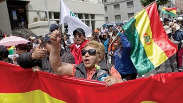 Huelga en Bolivia en rechazo a la reelección de Evo Morales