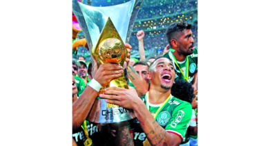 Palmeiras alza la copa brasileña tras 22 años