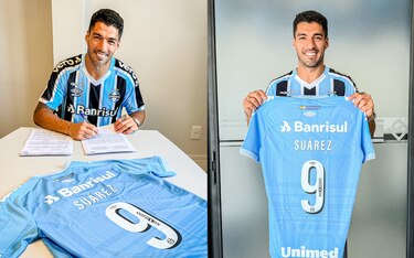 El club Gremio de Porto Alegre anuncia el fichaje del uruguayo Luis Suárez