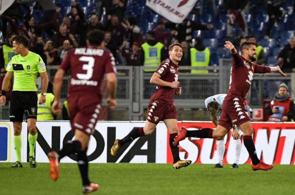 Con gol de Rincón, Torino vence a Lazio