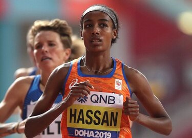 Hassan gana su serie de los 1.500 metros