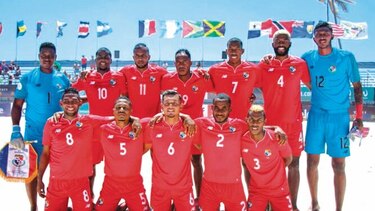 Panamá debuta con goleada en Premundial de fútbol playa