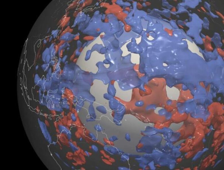 Estudio halla placas tectónicas sumergidas en el Pacífico occidental