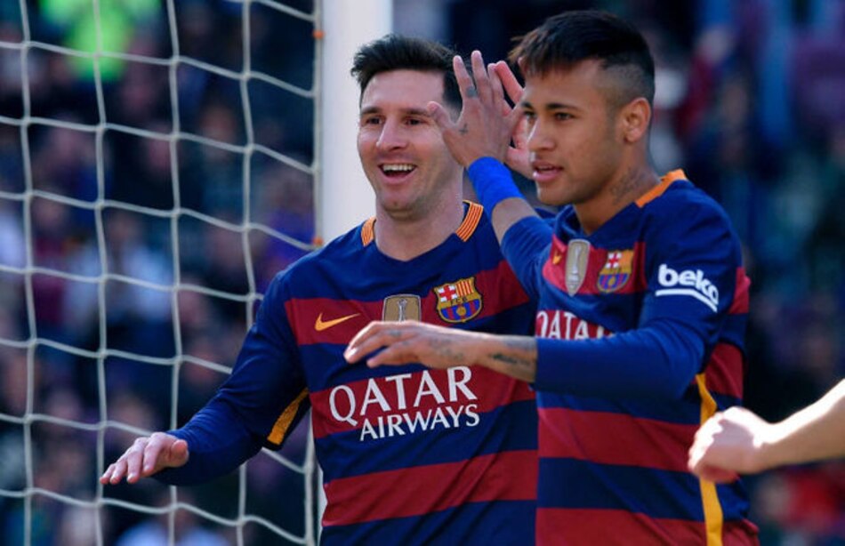 Barcelona golea 6-0 al Getafe con otra exhibición de Messi y Neymar