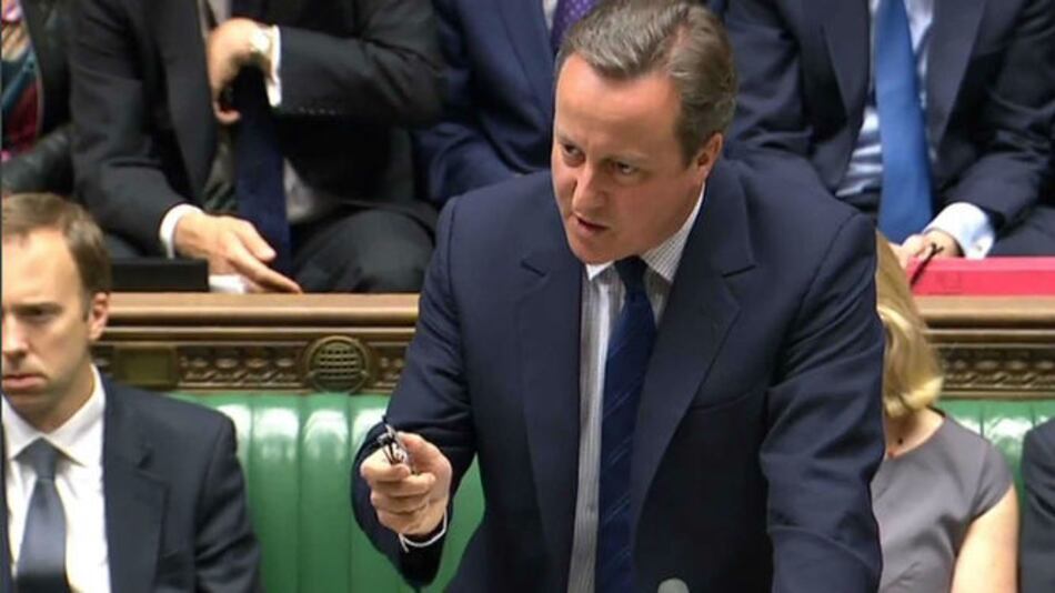 ¡Por Dios, hombre, váyase!, lanza el primer ministro Cameron a Corbyn