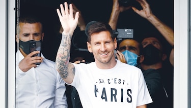 Llegada de Messi revoluciona París