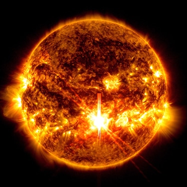 Se registra la llamarada solar más potente del actual ciclo