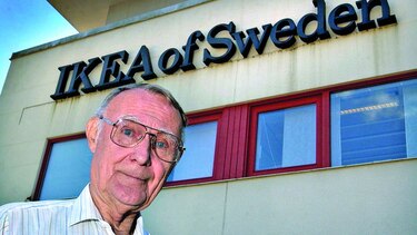 Muere fundador de muebles Ikea, Ingvar Kamprad