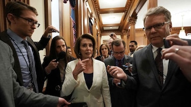 Nancy Pelosi da discurso de 8 horas en defensa de los 'dreamers'