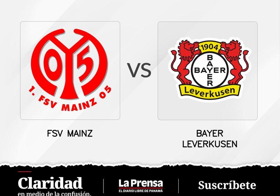 Hoy Bayer Leverkusen jugará de local a FSV Mainz