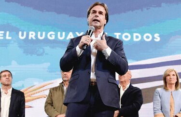  Lacalle Pou desplazó a la izquierda en Uruguay