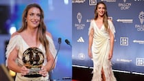 Alexia Putellas, ganadora del Balón de Oro 2026, y su ‘look’ Dior inspirado en la diosa griega Niké