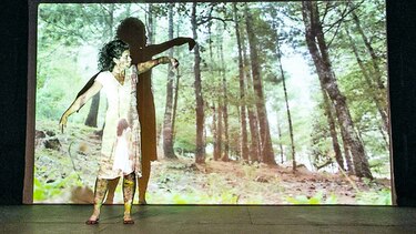 La danza ante la pantalla grande
