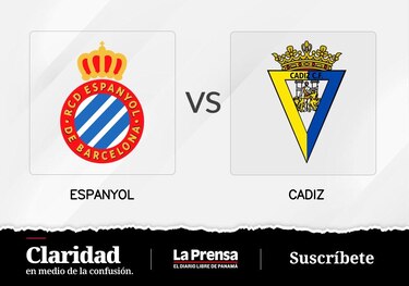 RCD Espanyol Barcelona buscará romper su mala racha en casa del Cádiz
