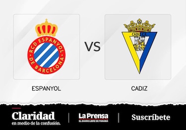 RCD Espanyol Barcelona buscará romper su mala racha en casa del Cádiz