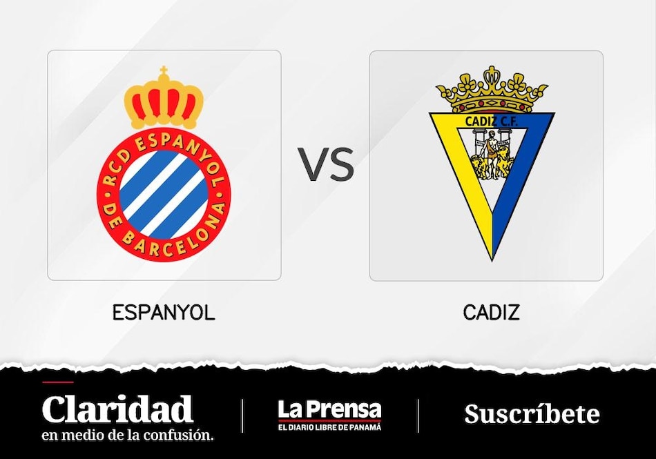 RCD Espanyol Barcelona buscará romper su mala racha en casa del Cádiz