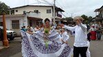 Desfile cívico conmemora los 447 años de fundación de La Villa