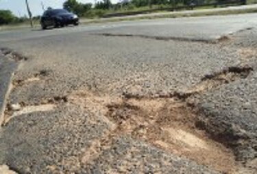 Los baches que han marcado la historia de una autopista