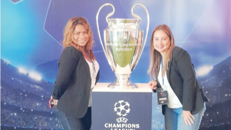 La ‘Orejona’, el trofeo de la Champions League, se pasea por Panamá