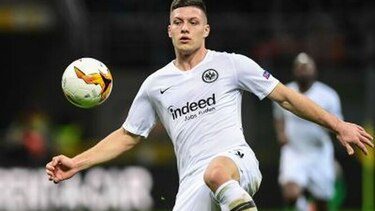 El internacional serbio Luka Jovic, nuevo jugador del Real Madrid