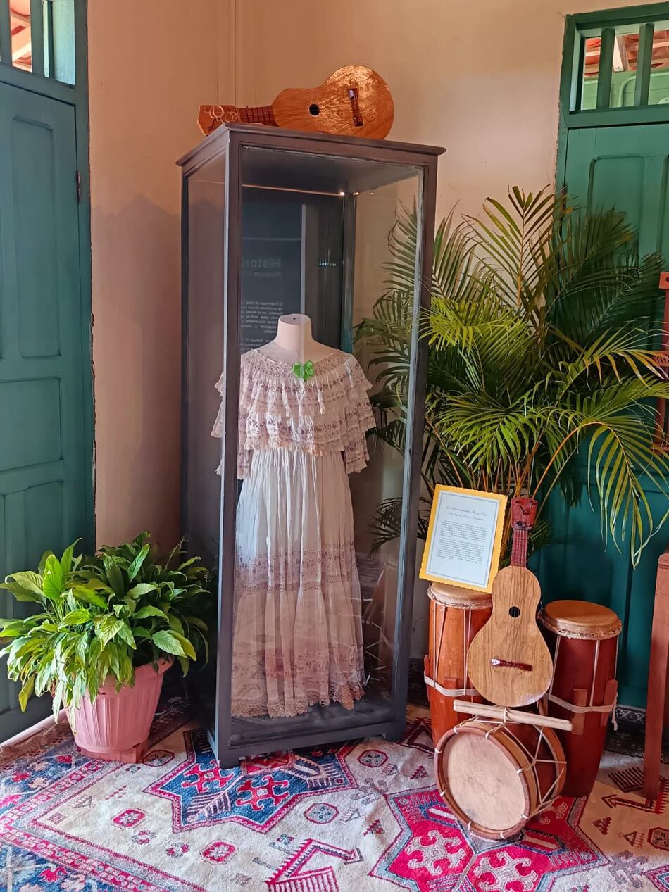 Una joya del siglo XIX: la antigua pollera que permanece expuesta en el Museo Manuel F. Zárate