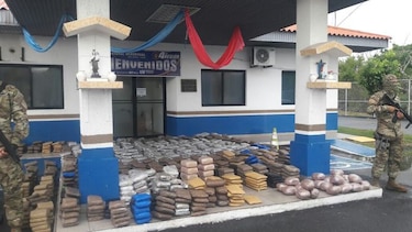 Se incautan de mil 453 paquetes de presunta marihuana en Los Santos