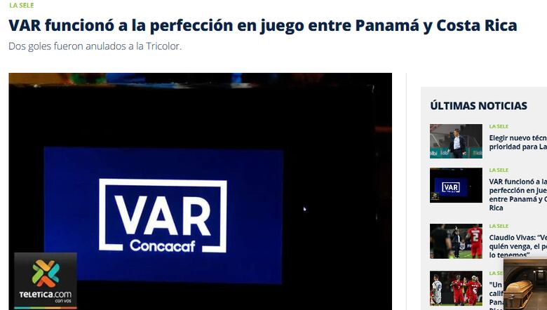 Así reaccionaron los medios ticos tras la eliminación ante Panamá