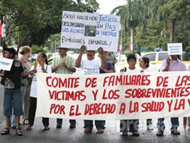 'Aquí no se pide plata ni trabajo, se pide justicia'