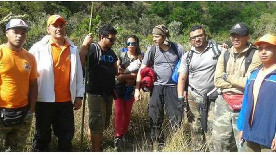 Sinaproc encuentra a las ocho personas extraviadas en el volcán Barú