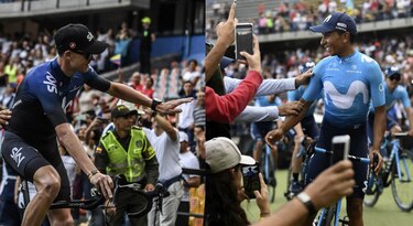 Nairo ante Froome: el duelo se traslada a las montañas de Colombia