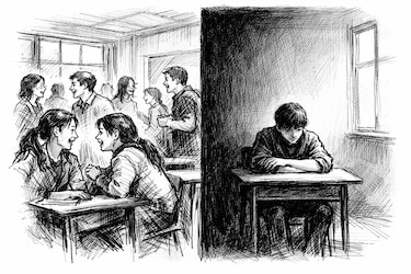 Un disparo en el patio del colegio