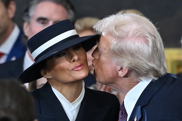 Juramentación de Donald Trump como presidente de los Estados Unidos desde el Capitolio