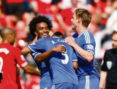 Chelsea frenó al Liverpool