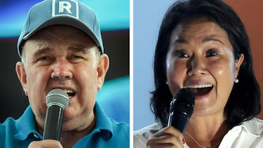 Elecciones en Perú: Rafael López Aliaga y Keiko Fujimori irían a una segunda vuelta