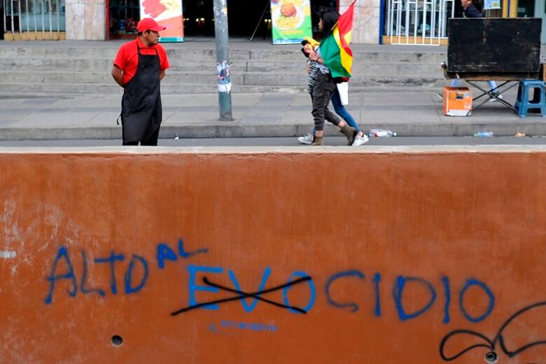 Evo Morales se niega a una 'negociación política' para acabar crisis electoral en Bolivia