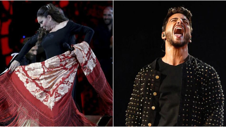 Isabel Pantoja y Maluma, los reyes del Festival de Viña del Mar 2017