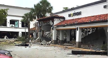 Fuerte explosión en zona comercial deja 21 heridos en Florida